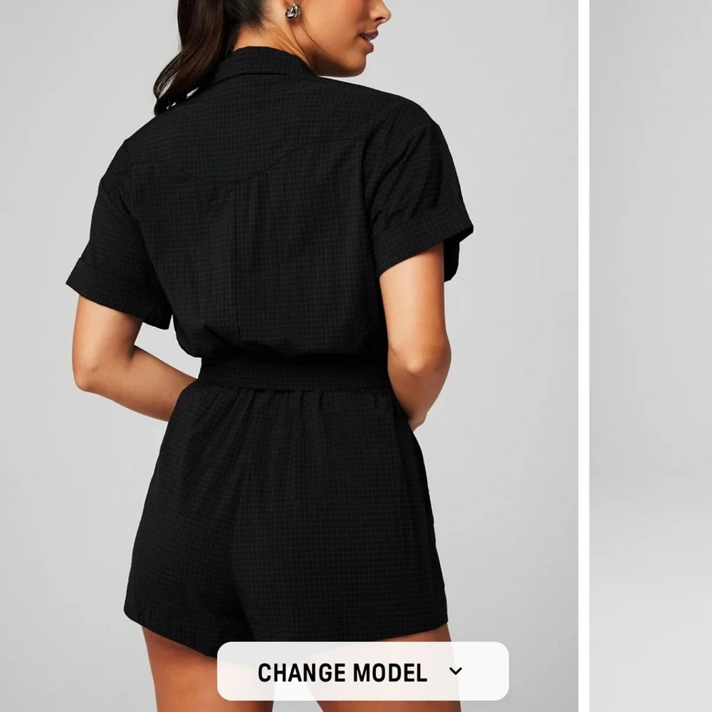 Fabletics Ripstop Short Onsie - Picture 2 of 6